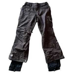 SESSIONS Women's Terrain Series Thermo Waterproof Ski Pants Size M In Brown